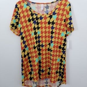 LuLaRoe Classic Short Sleeve Top Size L